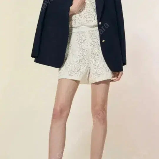 [BUNJANG] Lanvin Collection White Lace Shorts / 랑방컬렉션 반바지