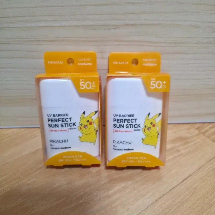 [BUNJANG] Pikachu Veilment Pokémon Sun Stick SPF50+ / 피카츄 베일먼트 포켓몬 선스틱 SPF50+ / 2개