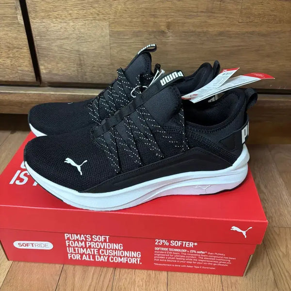 [BUNJANG] Puma Softride Black Sneakers / 푸마 소프트라이드 블랙 스니커즈