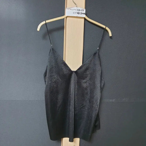 [BUNJANG] Zara Satin Spaghetti Strap Tank Top / 진짜만원 자라 새틴 끈나시 66 스판