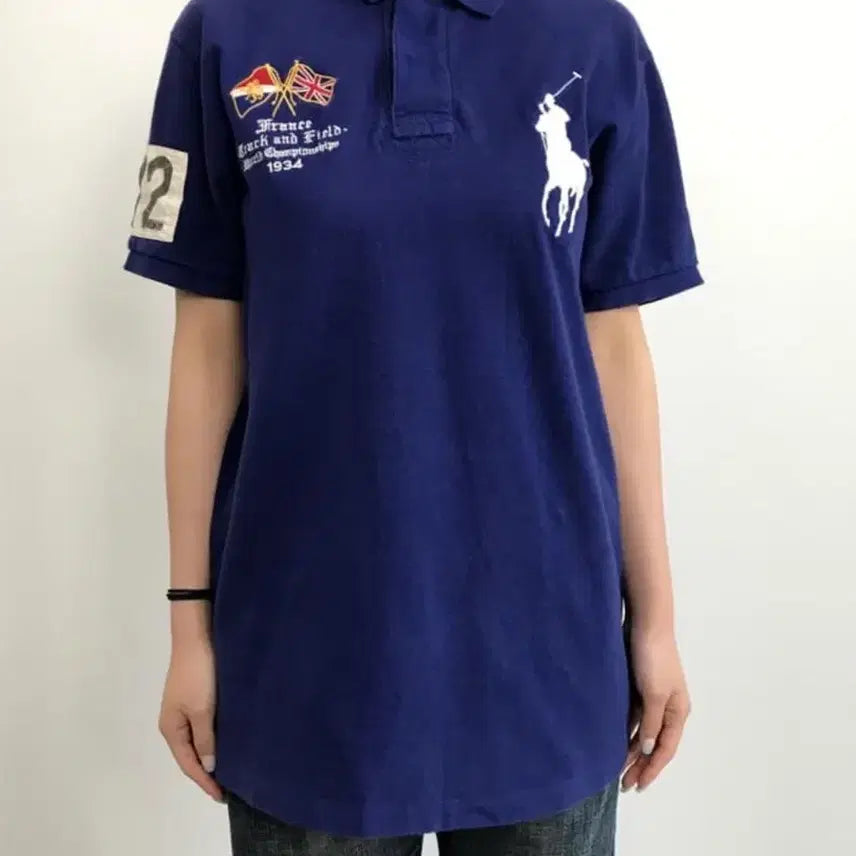 [BUNJANG] Polo Big Pony Pique Polo Shirt France / 폴로빅포니 카라티 프랑스