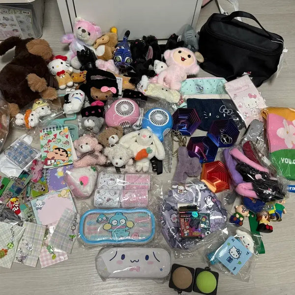 [BUNJANG] Assorted Character Plushies and Goods Set / 인형 및 잡화 세트
