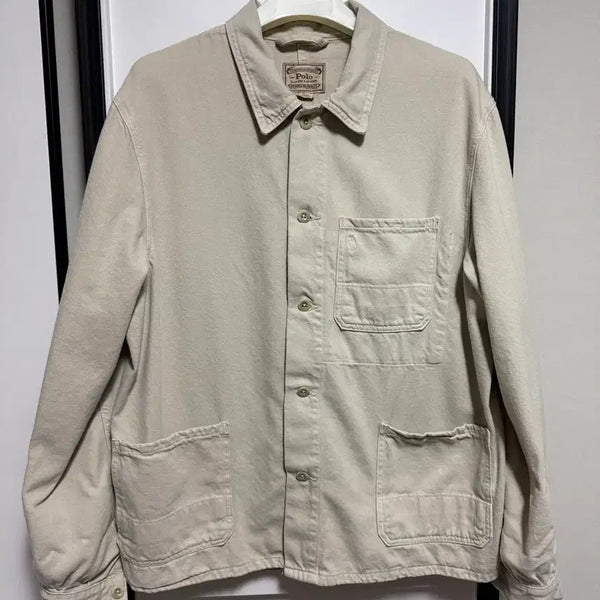 [BUNJANG] Polo Ralph Lauren Suede Chore Jacket Gray / [L] 폴로 초어자켓 GRAY(비둘기색)