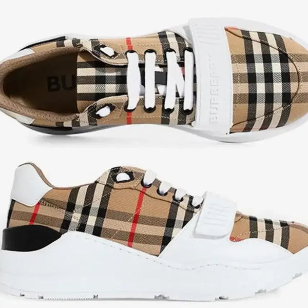 [BUNJANG] Burberry Leather Sneakers / 버버리 스니커즈 신발