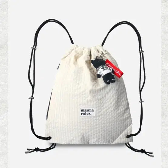 [BUNJANG] Masmarules Ivory String Bag / 마스마룰즈 스트링백 아이보리