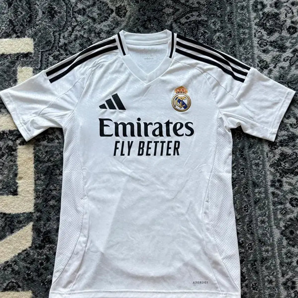 [BUNJANG] Adidas Real Madrid 24/25 Season Home Jersey S / 정품)아디다스 레알 마드리드 24/25 시즌 홈 저지 s