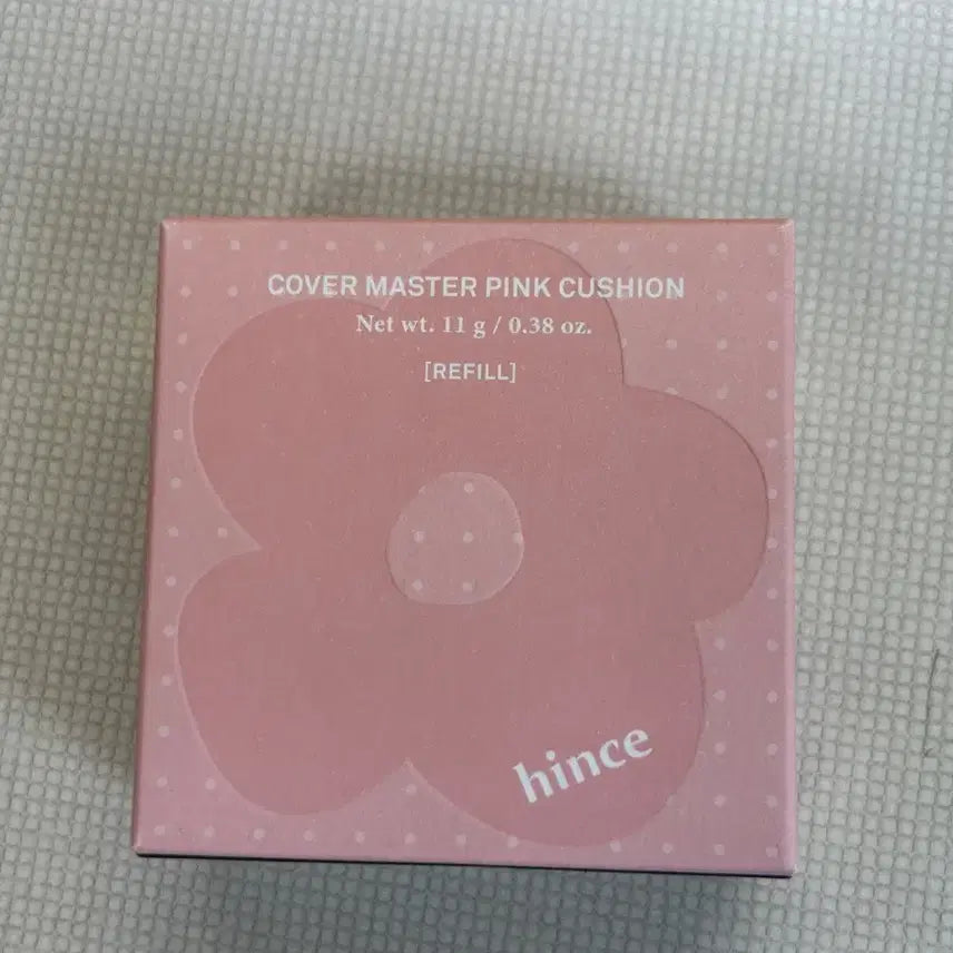 [BUNJANG] hince Cover Master Pink Cushion Refill SPF50+ PA++++ 21 Ivory / 힌스 커버 마스터 핑크 쿠션 리필 21호 아이보리 판매