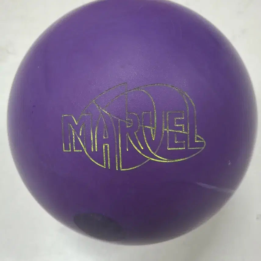[BUNJANG] Storm Marvel Max Pearl Bowling Ball - 15lb - Two-Finger Drilling / 중고볼링공-스톰 마블 맥스 퍼플 -훅볼-15파운드-투핑거 즉시 사용
