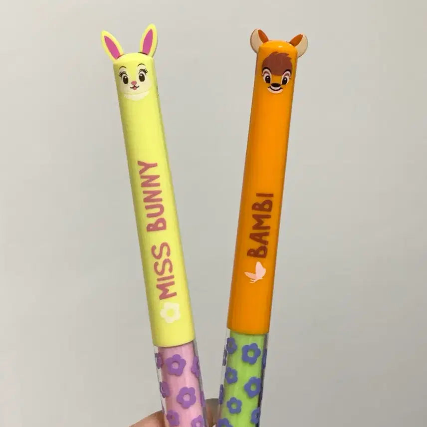 [BUNJANG] Disney Miss Bunny Bambi 2-Color Ballpoint Pen / 디즈니 미스바니 밤비 2색 볼펜