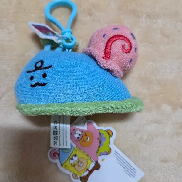[BUNJANG] SpongeBob X Kakao Friends Collaboration PingPing Doll Keychain / 스폰지밥 X 카카오프렌즈 콜라보 핑핑이 인형 키링