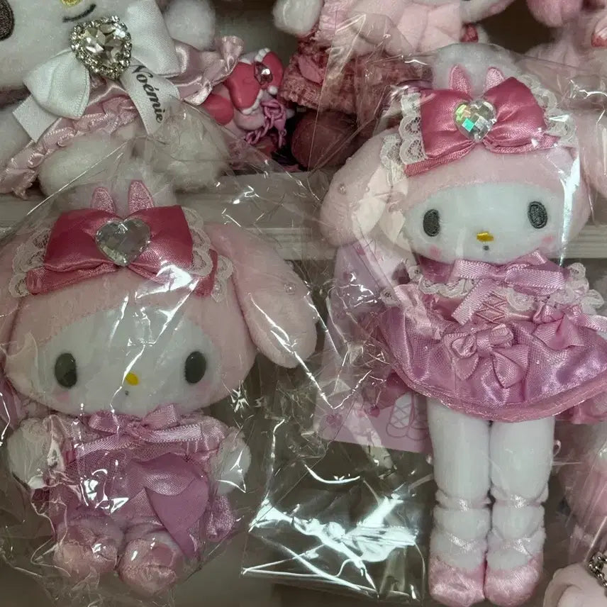 [BUNJANG] My Melody Long Leg Mascot Reel Holder Bundle Set / 마이멜로디 롱다리 마스코트 릴홀더 일괄