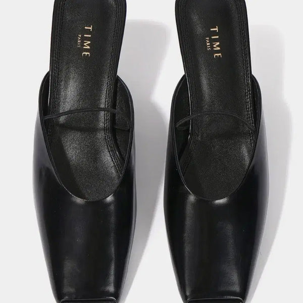 [BUNJANG] Time Mules Shoes / 타임 뮬 구두