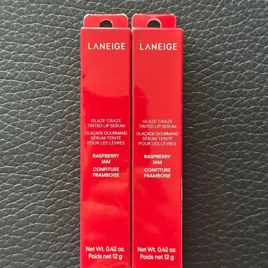 [BUNJANG] LANEIGE Glaze Craze Tinted Lip Serum Raspberry Jam / 라네즈 글레이즈 크레이즈 틴티드 립 세럼 라즈베리잼