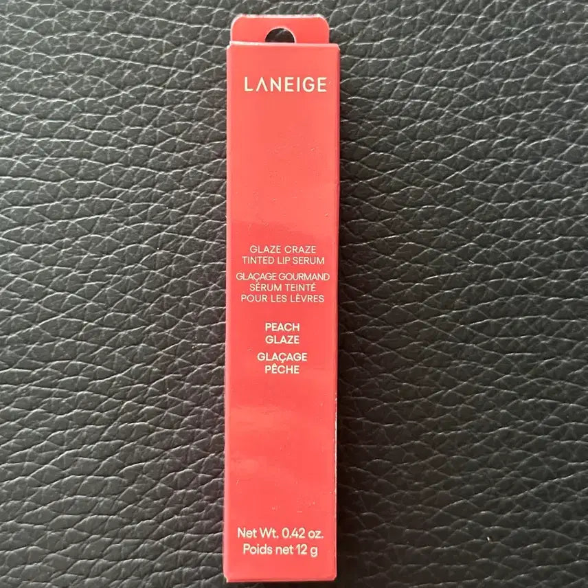 [BUNJANG] LANEIGE Glazed Craze Tinted Lip Serum Peach Glaze / 라네즈 글레이즈 크레이즈 틴티드 립 세럼 피치 글레이즈