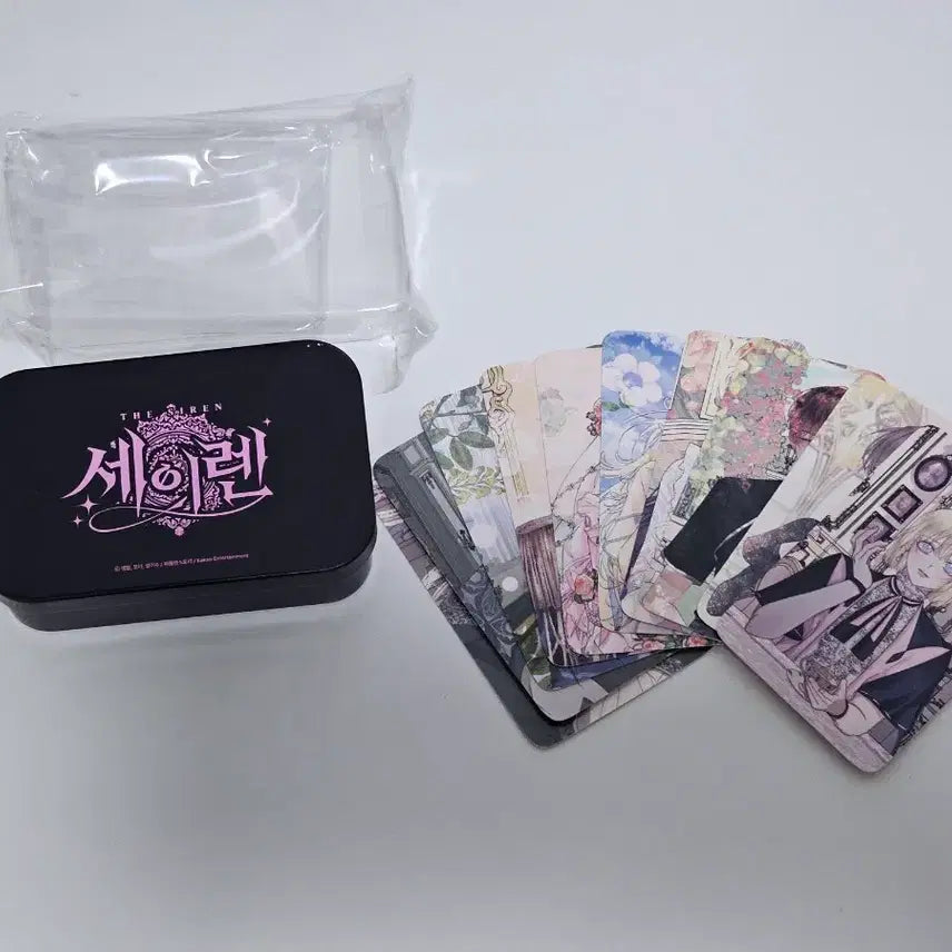 [BUNJANG] Siren Official Goods Photocard Set + Tin Case / 세이렌 공식 굿즈 포토카드 세트+틴케이스