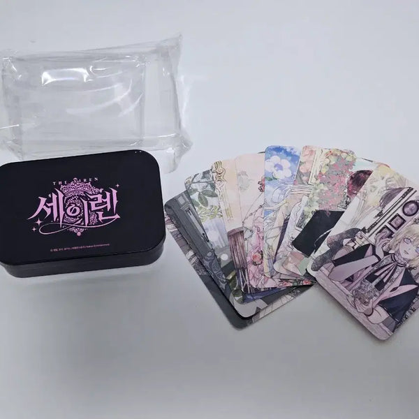 [BUNJANG] Siren Official Goods Photocard Set + Tin Case / 세이렌 공식 굿즈 포토카드 세트+틴케이스