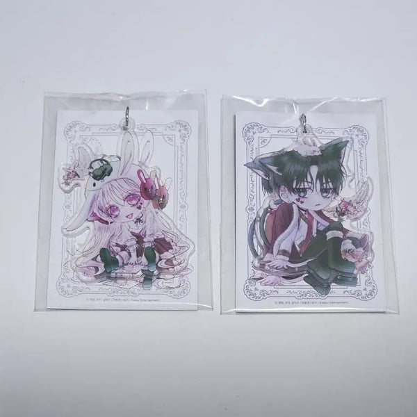 [BUNJANG] Siren Official Goods Acrylic Keyring Set / 세이렌 공식 굿즈 아크릴 키링 2개