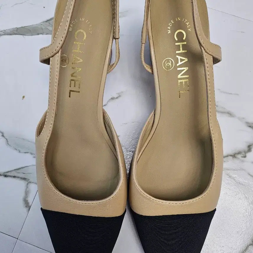 [BUNJANG] Chanel Slingback Heels Size 38C / 샤넬  슬링백 구두 38C