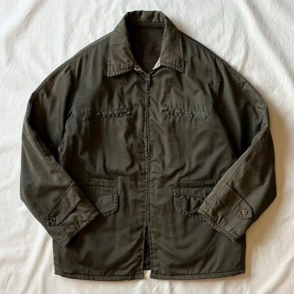 [BUNJANG] 1940s-1950s French Olive Ski Jacket / [105-107] Rare 40~50s French Olive Ski Jacket