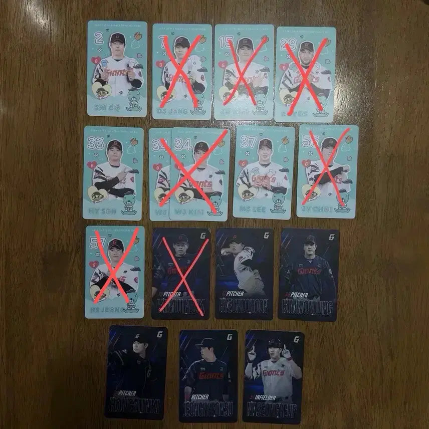 [BUNJANG] Lotte Giants Bonobono & July 1st Photocard Set / 양도)) 롯데자이언츠 보노보노&7월1차 포카