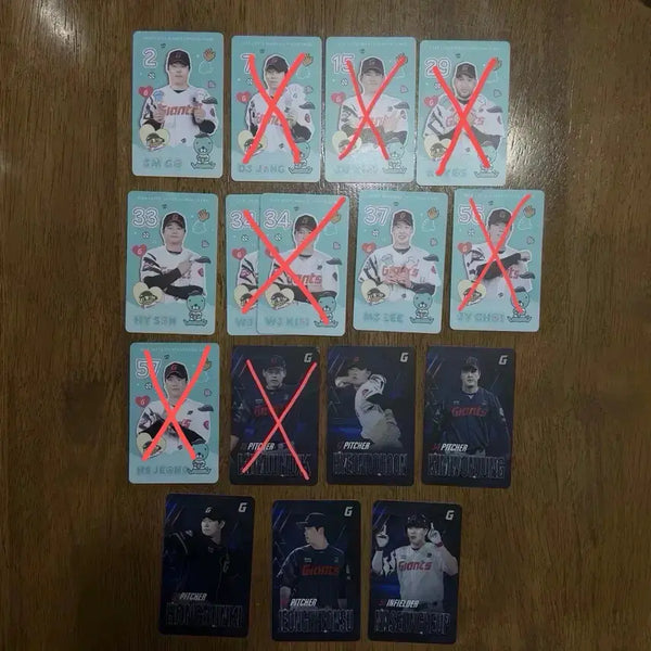 [BUNJANG] Lotte Giants Bonobono & July 1st Photocard Set / 양도)) 롯데자이언츠 보노보노&7월1차 포카