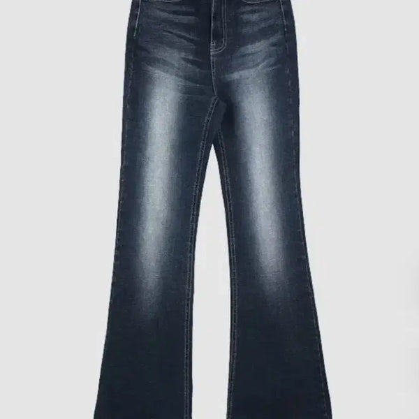 [BUNJANG] Hinique Bootcut Long Pants Blue L Size / 히니크 자체제작 부츠컷 롱 팬츠 블루 L사이즈 판매