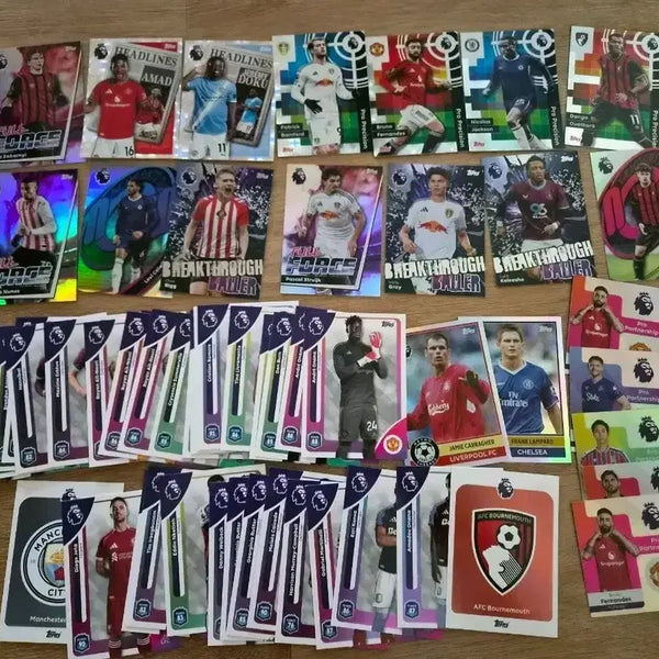 [BUNJANG] EPL Topps Match Attax Soccer Cards 2025/26 Bundle Set / EPL 탑스 매치 어택 축구 카드 2025/26 일괄