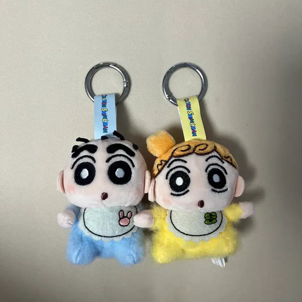 [BUNJANG] Shin-chan and Himawari Keychain Set / [새상품] 짱구 짱아 키링