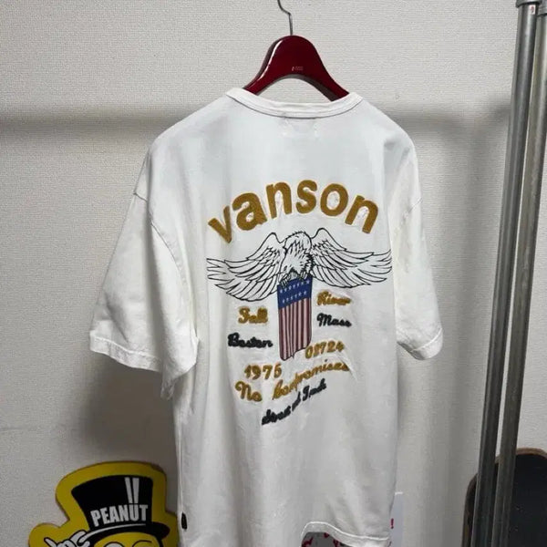 [BUNJANG] Vanson T-shirt XL / 밴슨 vanson 반팔티 XL