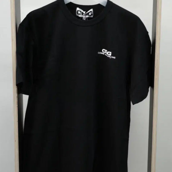 [BUNJANG] Comme des Garçons CDG Small Logo Short Sleeve T-Shirt Black / 꼼데가르송 CDG 스몰 로고 반팔 티셔츠 블랙