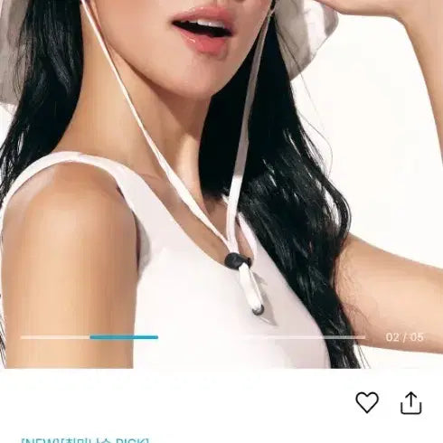 [BUNJANG] Barrel Woven Wide Brim Hat - Black / 배럴모자 프리