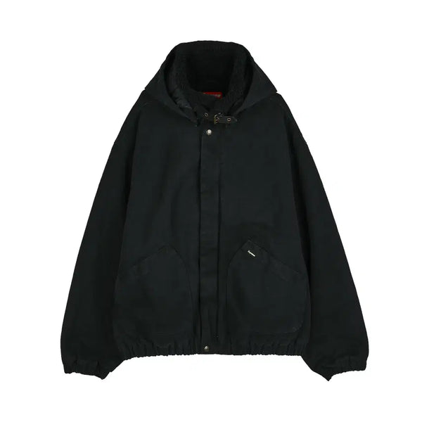 [BUNJANG] Supreme Pouring Lined Bomber Jacket Black XXL / [XXL] 슈프림 포우 셔링 라인드 봄버 자켓 블랙 - 24FW