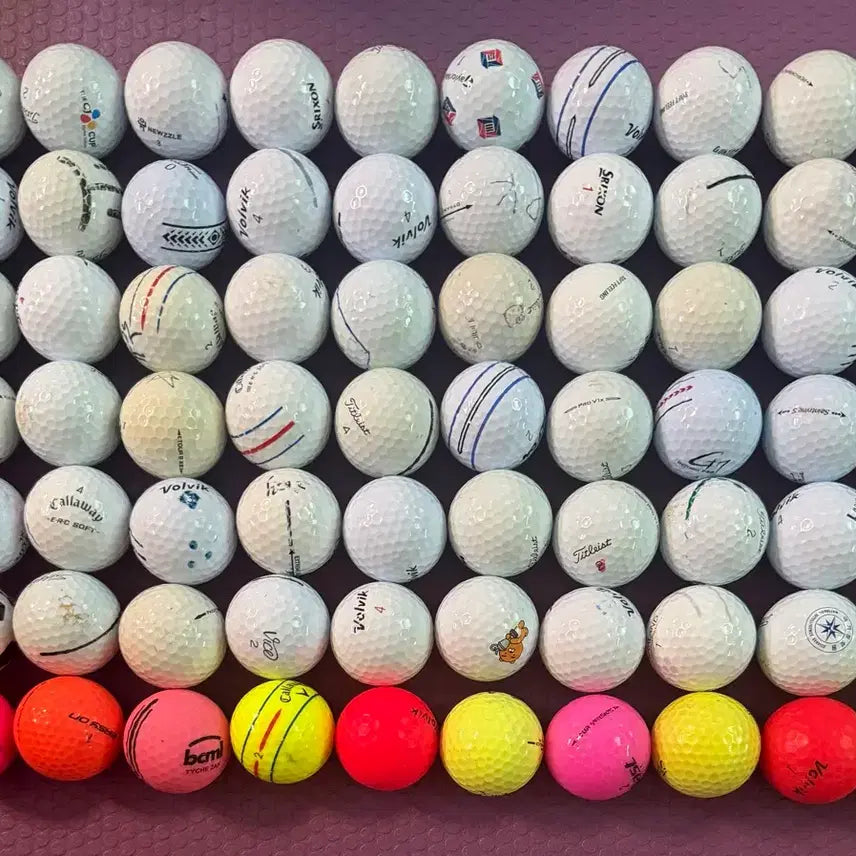 [BUNJANG] B-Grade Used Golf Balls (70 pcs) / B급 로스트볼 (70개)