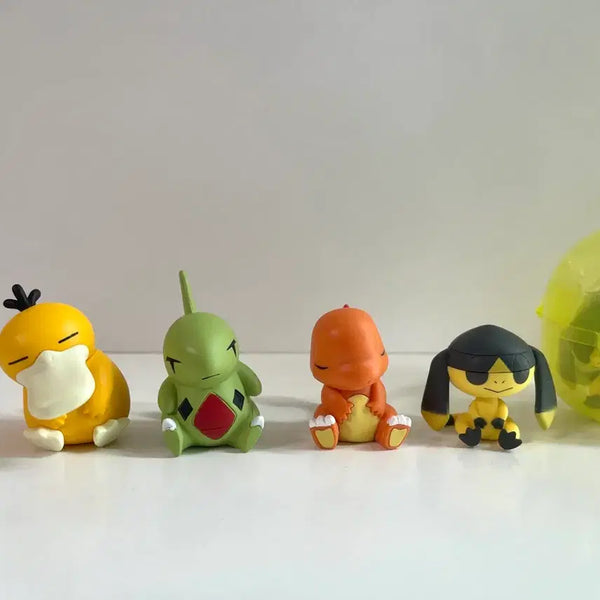 [BUNJANG] Pokemon Shoulder Perch Figure Set (4 Types) / 포켓몬스터 어깨쿵 피규어 4종 세트 (+1) 5개 일괄 (에버라스 외)