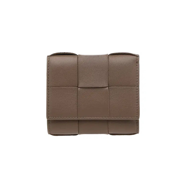 [BUNJANG] Bottega Veneta Cassette Tri-fold Zipper Wallet Brown / 보테가베네타 카세트 트라이폴드 지퍼 지갑
