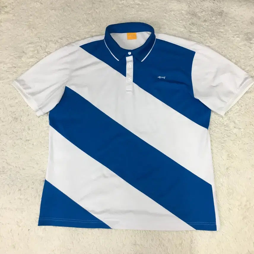 [BUNJANG] Louis Castel Kara Neck Short Sleeve T-shirt XL / 루이까스텔 카라넥 반팔티 만원샵 GG24