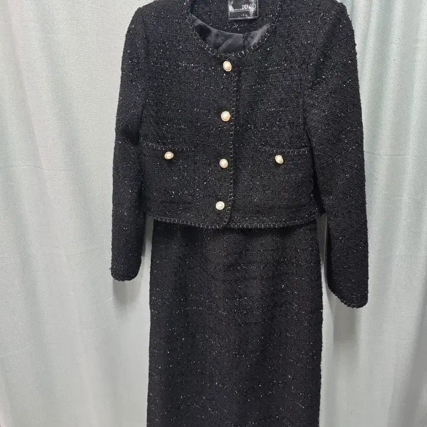 [BUNJANG] Lirry & Co. Tweed Two-Piece Set - Size M / 리리앤코 트위드 투피스M