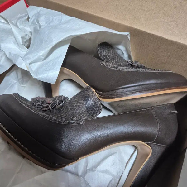 [BUNJANG] Tassel Detail Pumps / 태슬구두