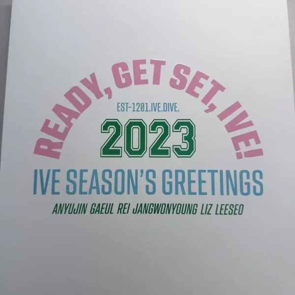 [BUNJANG] IVE 2023 Season's Greetings Full Set Photocard / (포카O) 단순개봉 아이브 2023 시즌그리팅 시그 풀셋