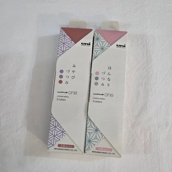 [BUNJANG] Uni-ball One Taste Set Limited Edition Bundle / 유니볼 원 테이스트 세트 한정판, 2종 일괄 (0.38)