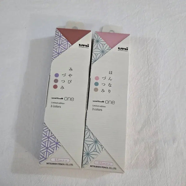 [BUNJANG] Uni-ball One Taste Set Limited Edition 6 Color Bundle / 유니볼 원 테이스트 세트 한정판, 2종 일괄 (0.5)