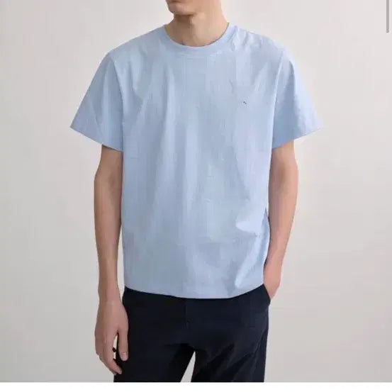 [BUNJANG] Color Colour T-Shirt Sky Blue Size 2 / colorcolour 티셔츠 2