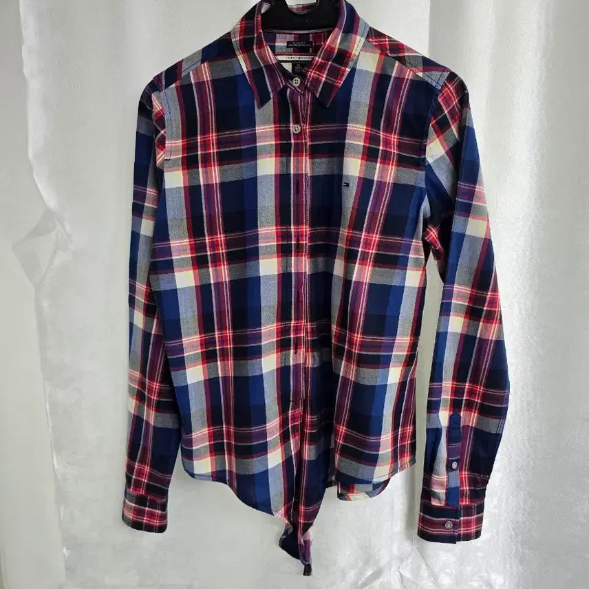 [BUNJANG] Tommy Hilfiger Checkered Shirt / 타미힐피거 체크 남방 셔츠 (2308)