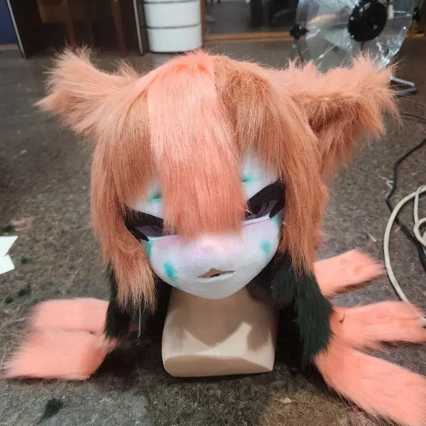 [BUNJANG] Kigurumi Fursuit Premade (Head, Hands, Tail) / 퍼슈트 키구루미 선예약 프리메이드 오늘 주문시 2만원 깍아드려요