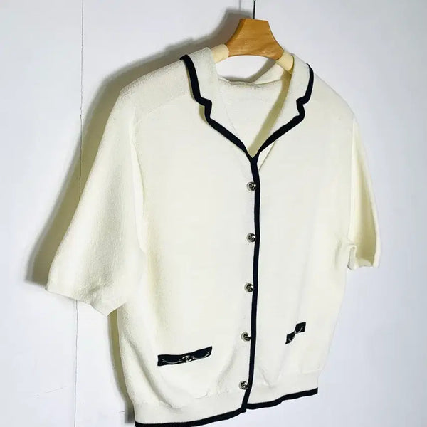 [BUNJANG] SJSJ Short-Sleeve Cardigan / sjsj 가디건