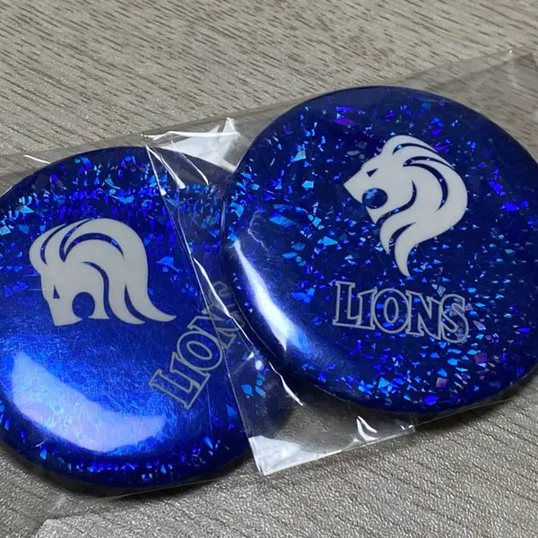 [BUNJANG] Samsung Lions Old Can Badge (Classic Series) - 2 Piece Set / 삼성 라이온즈 올드 캔배지(클래식시리즈) 2개