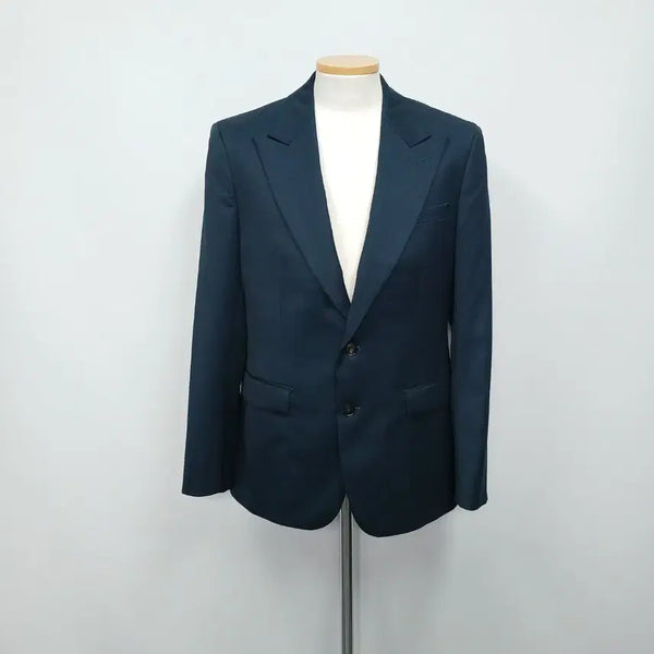 [BUNJANG] BASSO Men's Wool Blazer Jacket Size 95 / BASSO 춘추 울 블레이저 자켓 95