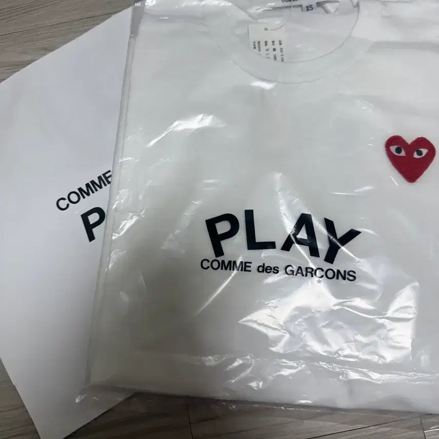 [BUNJANG] Comme des Garçons T-shirt White XS / 급처합니다ㅜㅜ 쿨거래