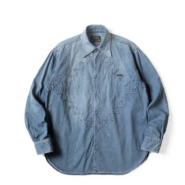 [BUNJANG] Kapital Thunderbird Husky Western Shirt Size 3 / Kapital, 캐피탈, 썬더버드 허스키 웨스턴 셔츠, 3 Size