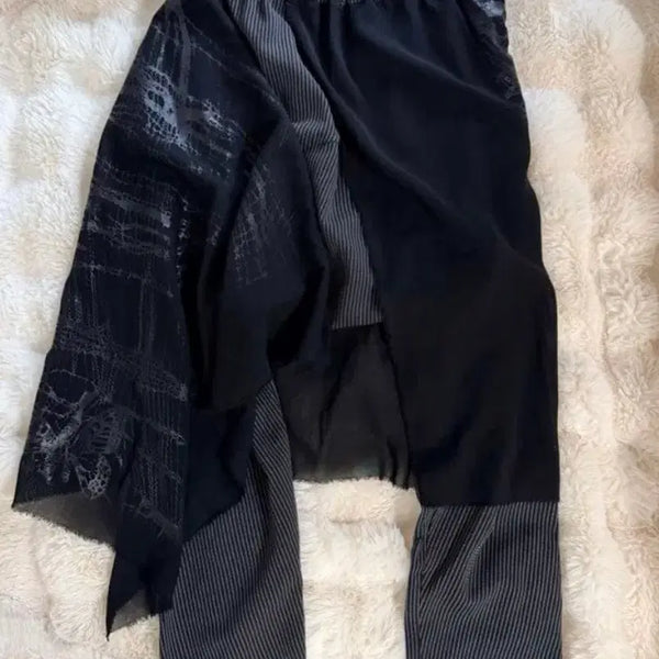 [BUNJANG] H Nine Wrap Skirt Sarouel Pants / 에이치나오토 랩 스커트 사루엘팬츠 vkei 식스에이치